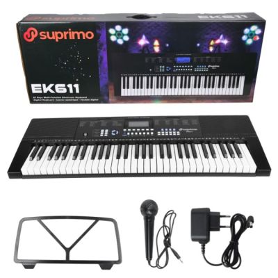 21. SUPRIMO EK611 - keyboard do nauki gry przeznaczony dla dzieci