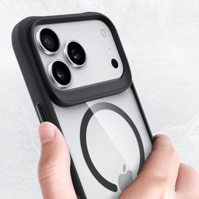 13. Etui 3mk Satin Armor MagCase na iPhone 17 Pro Max - przezroczysto czarne