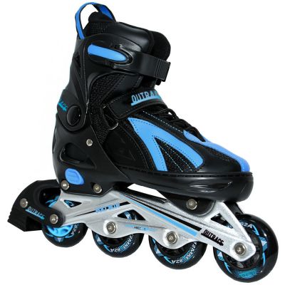17. Łyżworolki Mico Volt Blue czarno-niebieskie PW-126B-9