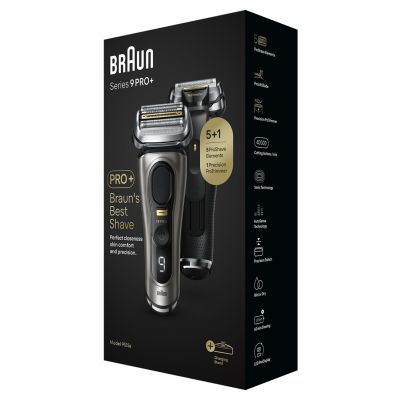 2. Braun Series 9 Pro+ 9515s Golarka 6 elementów Metaliczny