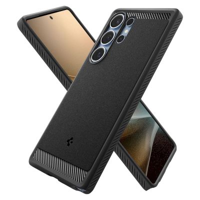 8. Etui Spigen Rugged Armor Mag na Samsung Galaxy S25 Ultra - czarne