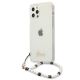 2. Etui Guess White Pearl na iPhone 12 Pro Max - przezroczyste
