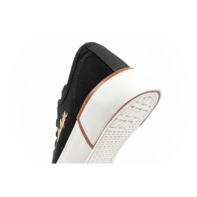 7. Lee Cooper buty sportowe damskie trampki z tkaniny stylowe czarne