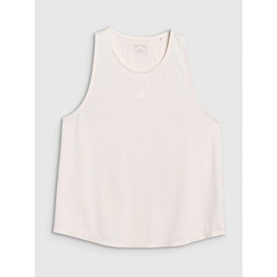 6. Top damski treningowy oversize szybkoschnący 4F 4FWSS25TFSLF412-11S