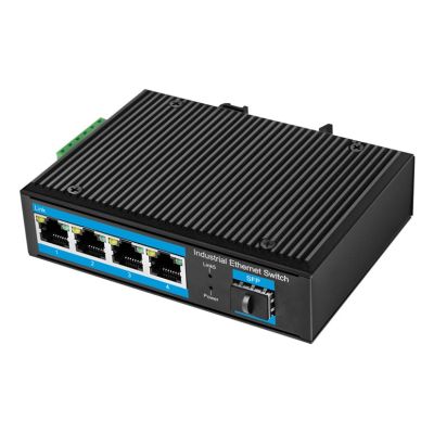LogiLink NS204 przełącznik sieciowy Nie zarządzany Gigabit Ethernet (10/100/1000) Czarny