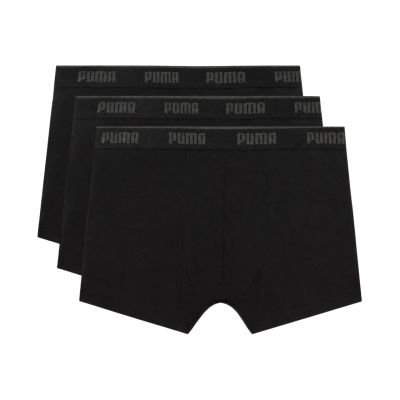 Bokserki męskie Puma 3 pak czarne 947130 03