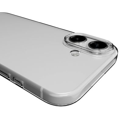 6. Etui Puro 0.3 Nude Ultra-Slim TPU na iPhone 17 - przezroczyste