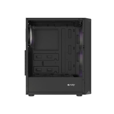 13. FURY OBUDOWA KOMPUTEROWA FURY SHOBO SH4F RGB MIDI Z OKNEM CZARNA