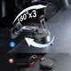 7. Joyroom JR-ZS510 Gel Suction Cup MagSafe Foldable Car Phone Mount - Gunmetal Black
