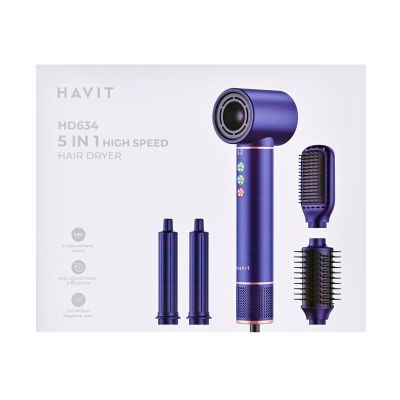 Lokówko-suszarka Multistyler Havit HD634 (4 końcówki)