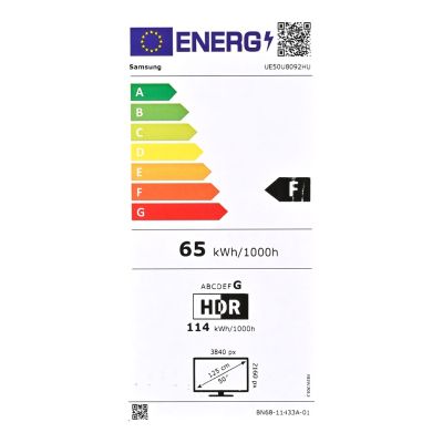 18. Telewizor 85" Samsung UE85U8092H