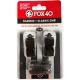 8. GWIZDEK FOX 40 CLASSIC I CLASSIC CMG CZARNY ZE SZNUREKIEM 2 PACK