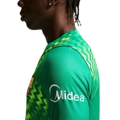 5. Koszulka męska Nike FC Barcelona Stadium Goalkeeper 2026/27 zielona II1997 324