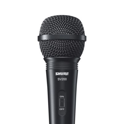 Shure SV200 - Mikrofon dynamiczny, uniwersalny, kardioidalny, włącznik, kabel