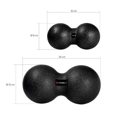 11. Podwójna piłka do masażu / Duo Ball HMS BLM02 8*16CM 