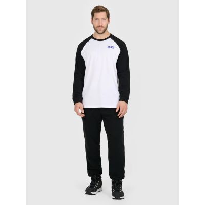 3. Longsleeve oversize męski 4F 4FRAW25TLONM633-10S