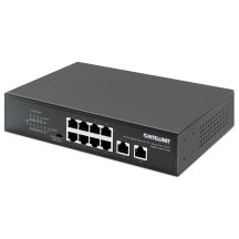 Switch giga 8P poe+ 2P uplink