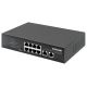 Switch giga 8P poe+ 2P uplink