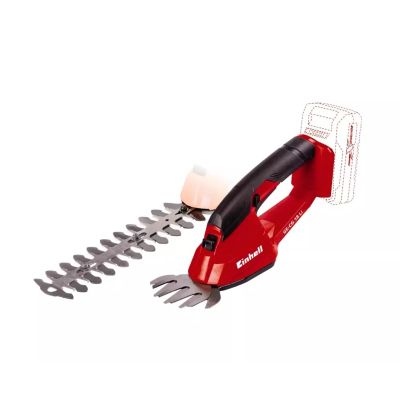 2. Einhell GE-CG 18 Li - Solo akumulatorowe nożyce do trawy 10 cm 18 V Czarny, Czerwony
