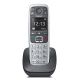 2. Telefon Gigaset E560 z systemem DECT, identyfikacja dzwoniącego, Czarny, Srebrny