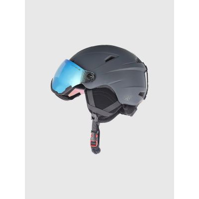 4. Kask narciarski z goglami uniseks 4F 4FWAW24AHELU090-22S