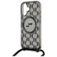 5. Etui Karl Lagerfeld IML Crossbody Monogram Karl & Choupette Head MagSafe na iPhone 16 - czarne