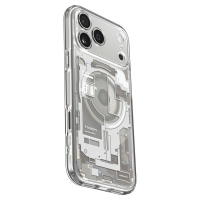 12. Etui Spigen Ultra Hybrid MagSafe Zero One na iPhone 18 Pro / 17 Pro - tytanowy