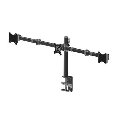 4. Uchwyt biurkowy do 3 monitorów IIYAMA DS1003C-B1 do ekranów 10-27 cali