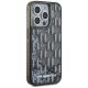 4. Etui Karl Lagerfeld Liquide Glitter Monogram Gradient na iPhone 15 Pro Max - czarne