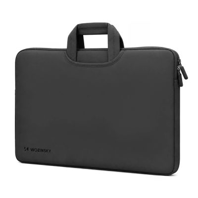 Torba na laptop Wozinsky WNT-17B 17.3" z chowaną rączką neoprenowa - czarna