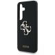 6. Etui Guess Silicone Big 4G Logo Bottom Script na Samsung Galaxy S25 - czarne