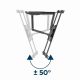 3. GEMBIRD UCHWYT ŚCIENNY REGULOWANY LCD 32"-75" VESA MAX 600 X 400MM, DO 45KG