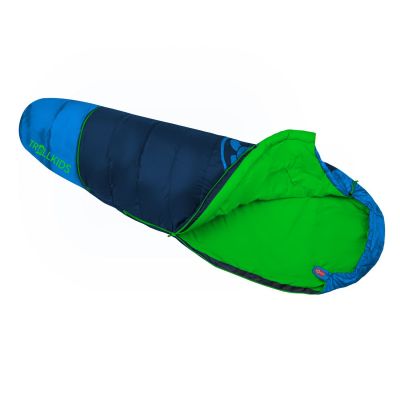 2. Śpiwór pod namiot turystyczny dla dzieci Trollkids Fjell Dreamer outdoorowy czarny (950-100)