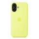 5. Silikonowe etui Apple iPhone 17 z MagSafe - Neon Yellow