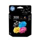 14. HP 308 Ink CMYK Multipack 6L6S6UE