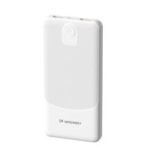 Powerbank Wozinsky Wpower WPBBK-3 10000 mAh 10 W 2x USB-A 2A - biały