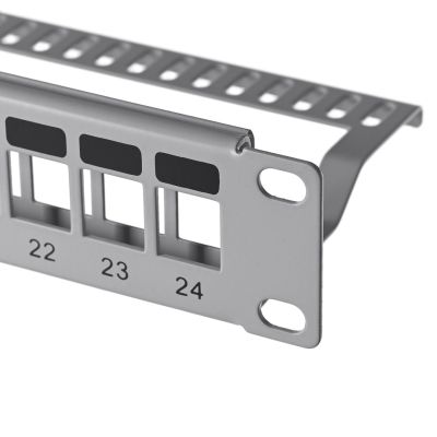 3. Patch panel Lanberg PPKS-1024-S (1U; 19")