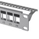 3. Patch panel Lanberg PPKS-1024-S (1U; 19")