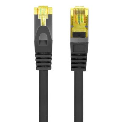 2. LANBERG PATCHCORD KAT.6A S/FTP LSZH CU 2M CZARNY FLUKE PASSED