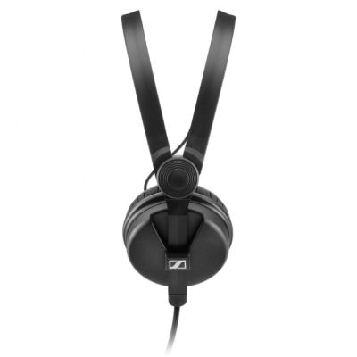 4. Sennheiser HD 25 PLUS - Słuchawki profesjonalne, zamknięte, przewód prosty i spiralny, dodatkowe poduszki welurowe, pokrowiec