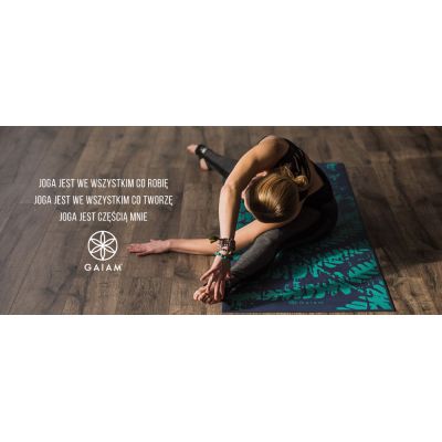 10. Mata do jogi Gaiam "SUNDIAL LAYERS" 6mm 62432