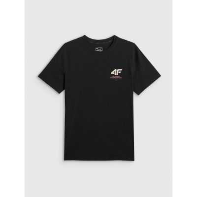 5. T-shirt regular gładki męski 4F 4FRSS26TTSHM3990-20S