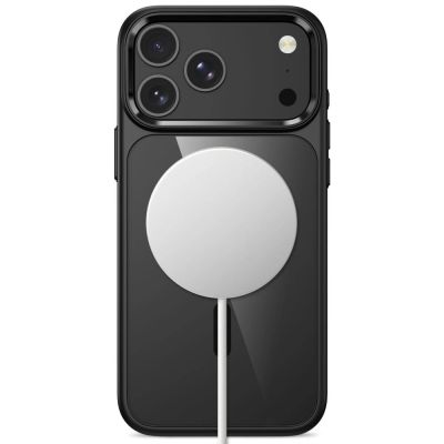 4. Etui Tech-Protect Magmat Magsafe CC na iPhone 17 Pro Max / 18 Pro Max - przezroczysto-czarne