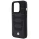 6. Etui BMW Leather Seats Pattern na iPhone 15 Pro Max - czarne