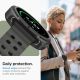 10. Etui Spigen Liquid Air na Samsung Galaxy Watch 8 Classic 46 mm - czarne
