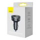 7. Baseus Enjoy transmiter FM ładowarka samochodowa LED 2x USB / 3,5mm jack bezprzewodowy odtwarzacz MP3 Bluetooth 5.0 3.4A czarny (CCLH-01)