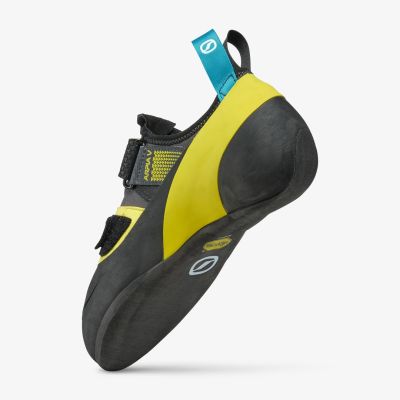 4. Buty wspinaczkowe Scarpa Arpia V - shark/yellow rozmiar: 41