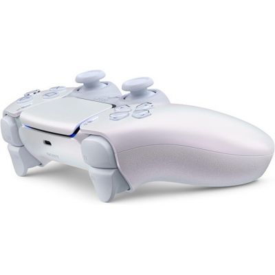 4. Kontroler Sony PS5 Dualsense v2 Chrome Pearl