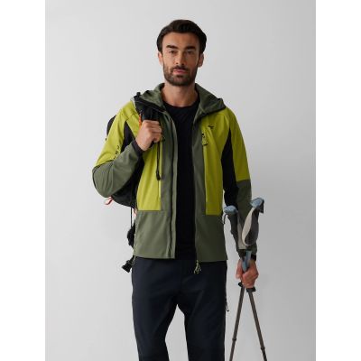 Kurtka softshell 4F PRO wiatroodporna membrana 10000 męska 4F 4FRAW26TSOFM702-44S