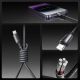 11. Kabel Joyroom S-A50 Unlimited Series 3A USB-A - Lightning z organizerem magnetycznym 1,2m - szary